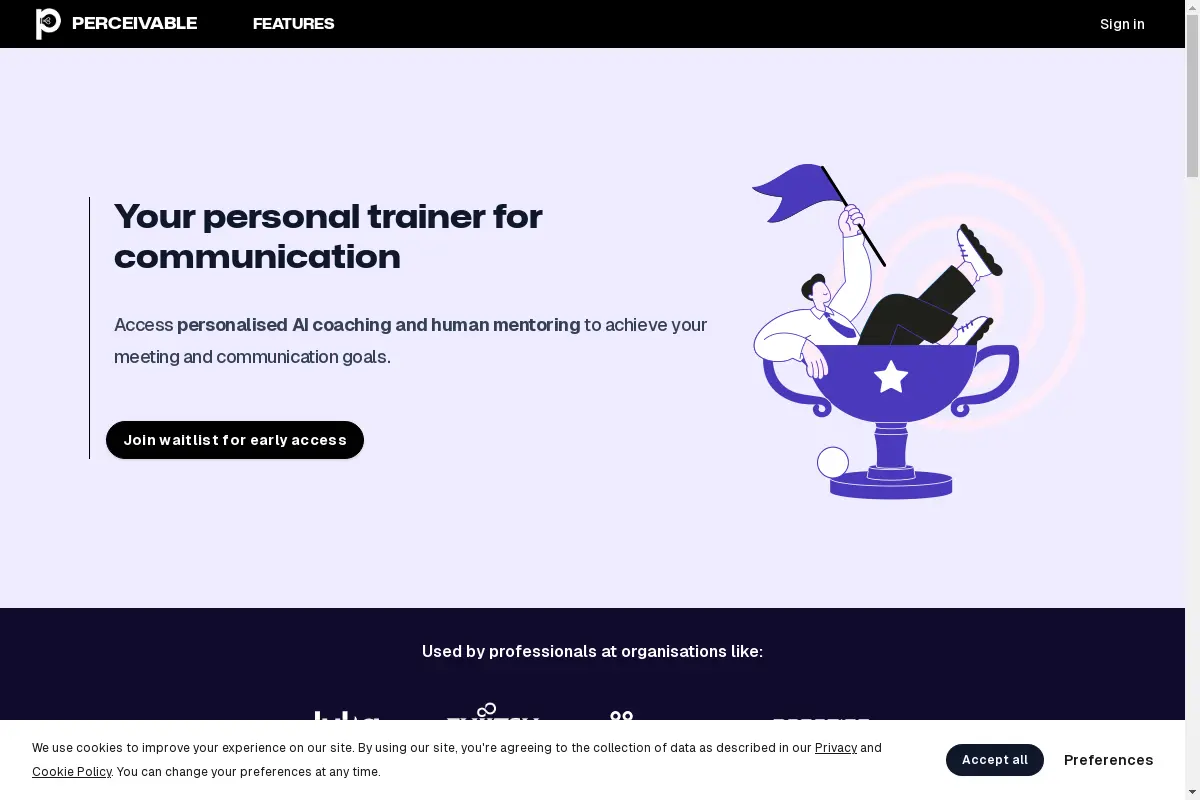 Perceivable - AI & Human Coaching for Better Productivity